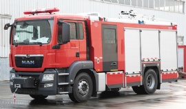 4000L Water and Foam MAN Fire Truck