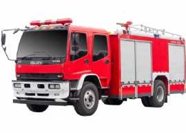 6000L ISUZU Water Tank Fire Truck