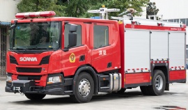 SCANIA CAFS Fire Truck